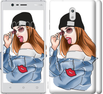

Чохол Дівчина v3 на Nokia 3 843279
