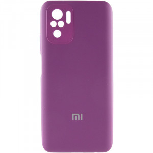 Чехол Silicone Cover Full Camera (AA) для Xiaomi Redmi Note 10