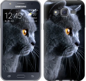 Чехол Красивый кот для Samsung Galaxy J5 (2015) J500H