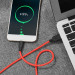 Купити Дата кабель Hoco X21 Silicone Type-C Cable (1m) (Чорний / Червоний) на vchehle.ua