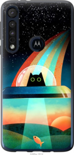 

Чохол Кот, нло, радуга, рыба для Motorola One Macro 1403396
