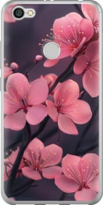 Чехол Пурпурная сакура для Xiaomi Redmi Y1