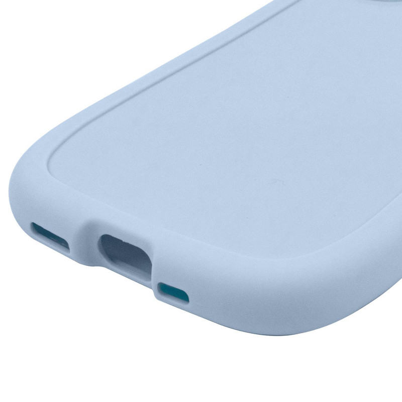 Чехол TPU GETMAN Cat with straps для Apple iPhone 16e (6.1") (Blue) в магазине vchehle.ua