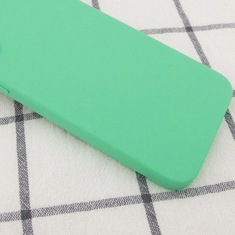 Фото Silicone Case Square Full Camera Protective (AA) NOLOGO для Apple iPhone 11 Pro Max (6.5") (Зеленый / Spearmint) в магазине vchehle.ua