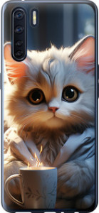 Чехол White cat для Oppo A91