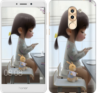 

Чехол Милая девочка с зайчиком для Huawei Honor 6X 636726