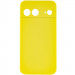 Чехол Silicone Cover Lakshmi Full Camera (AAA) для Google Pixel 8 (Желтый / Yellow)