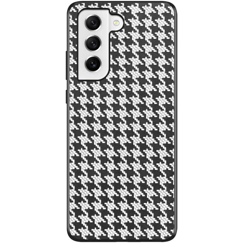 Чохол TPU+PC Grid на Samsung Galaxy S21 FE (White)