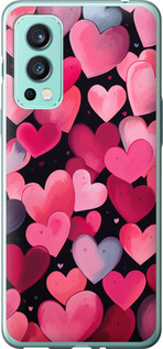 

Чехол Сердечки 4 для OnePlus Nord 2 1646422