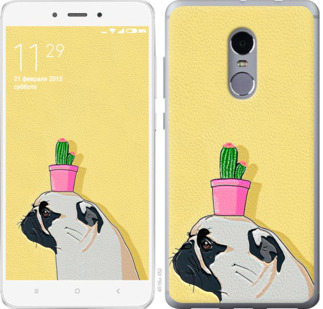 

Чохол Мопс з кактусом на Xiaomi Redmi Note 4 795679