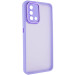 Фото TPU+PC чехол Accent для Oppo A74 4G (White / Purple) в магазине vchehle.ua