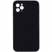 Silicone Case Square Full Camera Protective (AA) NOLOGO для Apple iPhone 11 Pro (5.8") (Черный / Black)