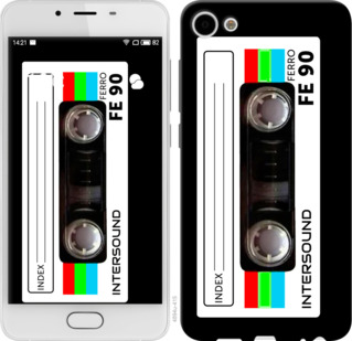 Чехол Кассета с90 для Meizu U10