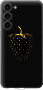 Чехол Черная клубника для Samsung Galaxy S23 Plus