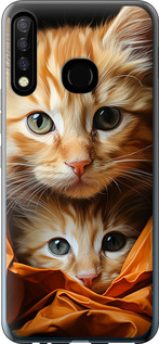 Чехол Котики 2 для Tecno Camon 12 CC7