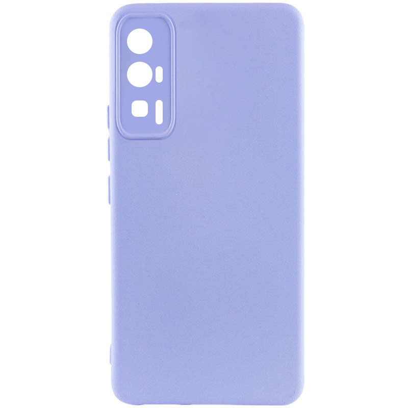 Чехол Silicone Cover Lakshmi Full Camera (A) для Xiaomi Poco F5 Pro (Сиреневый / Dasheen)