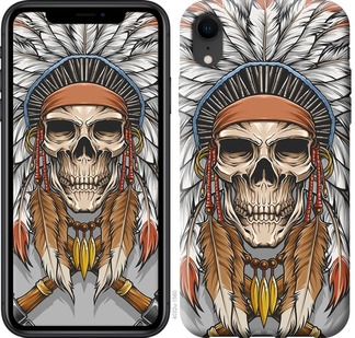 

Чехол Череп индейца для iPhone XR 670918