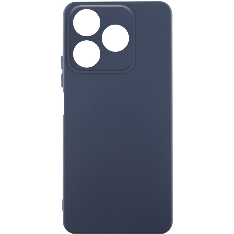 Чехол Silicone Cover Lakshmi Full Camera (AA) для Realme C63 4G (Синий / Midnight Blue)