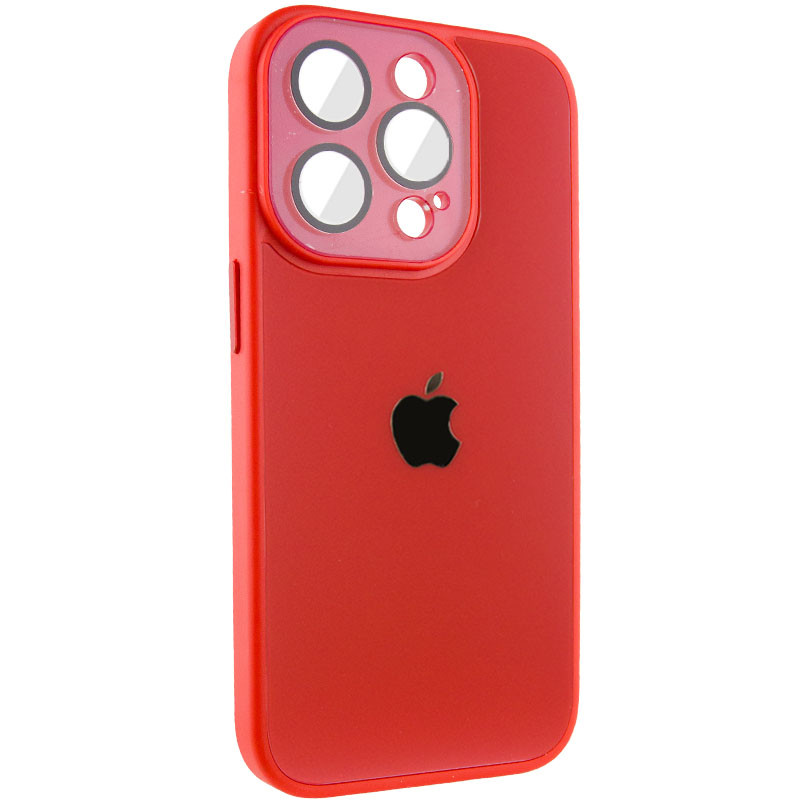 Фото Чохол TPU+Glass Sapphire Midnight на Apple iPhone 11 Pro Max (6.5") (Червоний / Red) на vchehle.ua