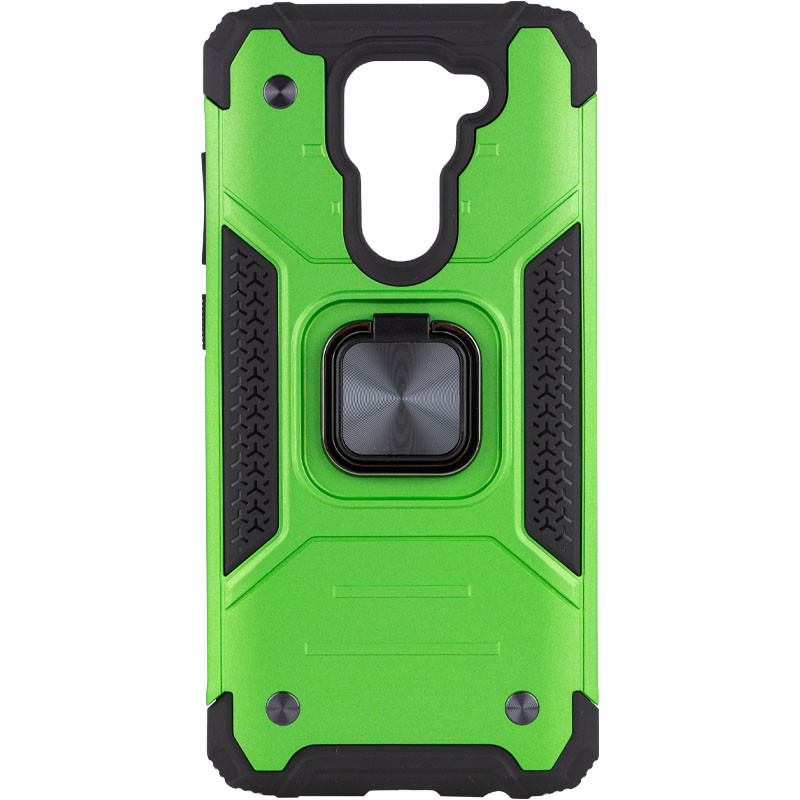 

Ударостійкий чохол Union Ring for Magnet на Xiaomi Redmi Note 9 / Redmi 10X (Салатовий) 1200708