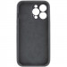 Чехол Silicone Case Full Camera Protective (AA) NO LOGO для Apple iPhone 14 Pro (6.1") (Серый / Dark Gray) в магазине vchehle.ua