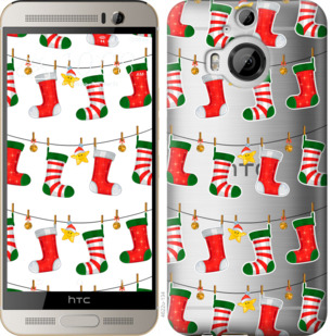 

Чехол Новогодний 9 для HTC One M9 Plus 823795