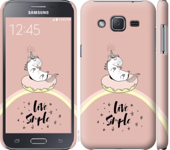

Чохол Єдинорожки в пончике на Samsung Galaxy J2 J200H 719213