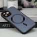 Чехол TPU+Glass Sapphire Midnight with Magnetic Safe для Apple iPhone 13 Pro (6.1") (Черный / Black) в магазине vchehle.ua