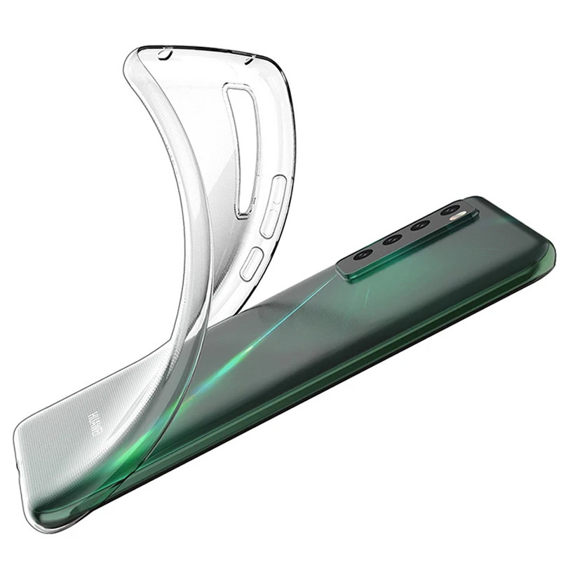 Фото TPU чехол Epic Transparent 1,0mm для Huawei nova 7 SE (Бесцветный (прозрачный)) в магазине vchehle.ua