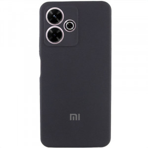 Чехол Silicone Cover Lakshmi Full Camera (AAA) with Logo для Xiaomi Poco M6 4G