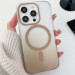 Фото Чехол TPU+PC Shadow with Magnetic Safe для Apple iPhone 15 Pro (6.1") (Quicksand gold) на vchehle.ua