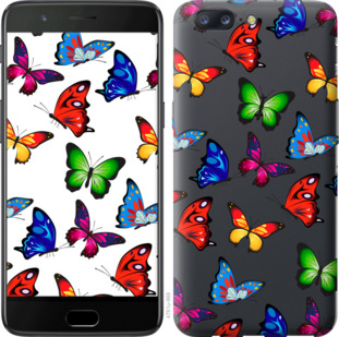 

Чехол Красочные мотыльки для OnePlus 5 881668