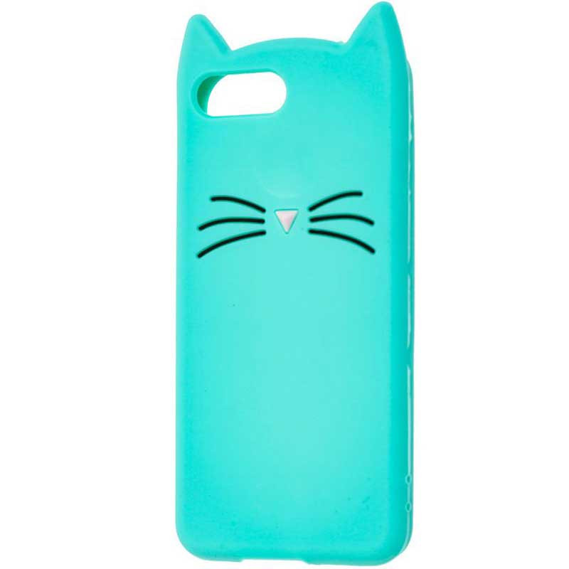 

Силиконовая накладка 3D Cat для iPhone 7 (4.7'') (Бирюзовый) 839802