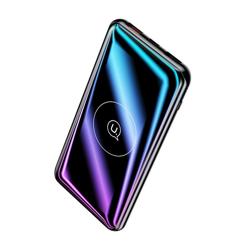 Портативное ЗУ Usams PB27 US-CD88 QC3.0+PD 10W Wireless Fast Charging 10000 mAh