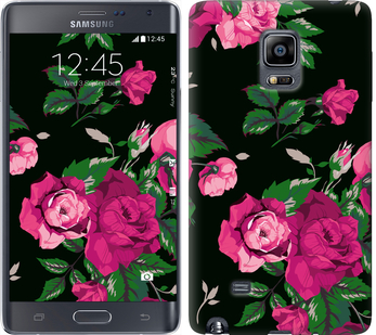 

Чохол Троянди на чорному тлі на Samsung Note Edge SM-N915 546841