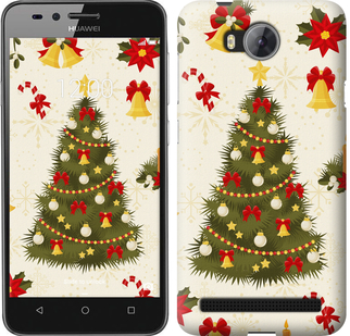

Чехол Новогодняя елка для Huawei Y3II / Y3 2 451119