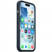 Фото Чохол FineWoven (AAA) with Magnetic Fit на Apple iPhone 15 Plus (6.7") (Pacific Blue) в маназині vchehle.ua