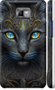 Чехол Кошка для Samsung Galaxy S2 i9100