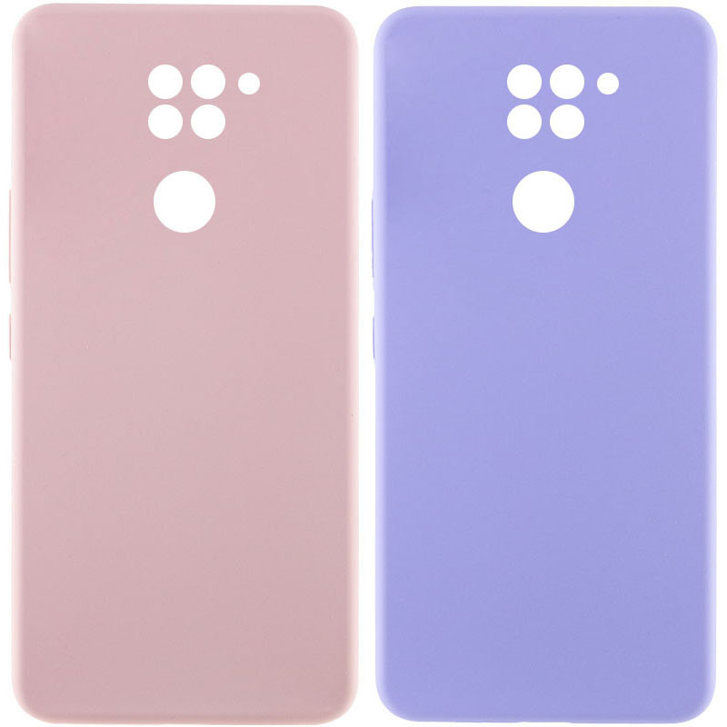 Чехол Silicone Cover Lakshmi Full Camera (AAA) для Xiaomi Redmi Note 9 / Redmi 10X