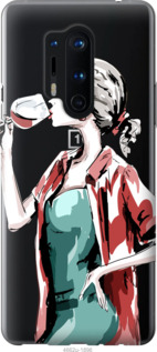 

Чехол Девушка с бокалом для OnePlus 8 Pro 1085114