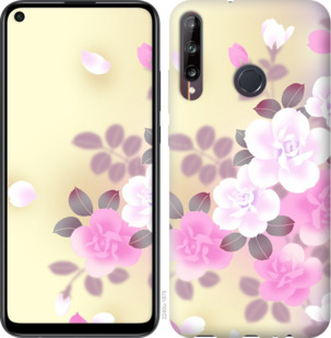 

Чехол Японские цветы для Huawei Y7p 934588