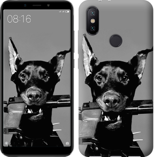 

Чохол Доберман для Xiaomi Mi A2 605002