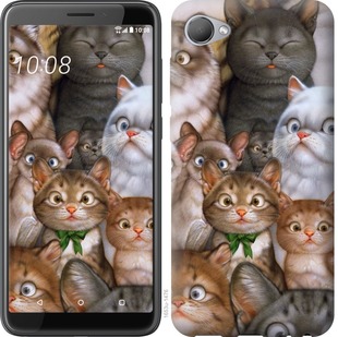 

Чехол коты для HTC Desire 12 757664