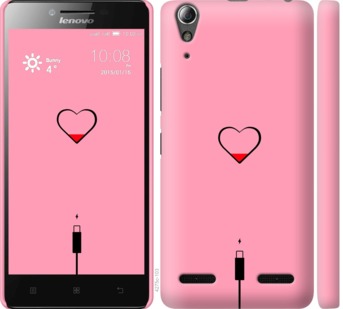 

Чехол Подзарядка сердца1 для Lenovo A6000 730131
