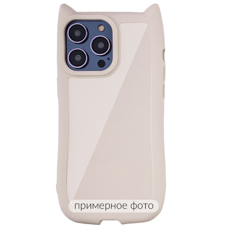 Чохол TPU Cat для Apple iPhone 16e (6.1") (Antique White)