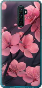 Чехол Пурпурная сакура для Oppo Reno Ace