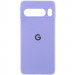 Чехол Silicone Cover Lakshmi Full Camera (AA) with logo для Google Pixel 8 Pro (Сиреневый / Dasheen)