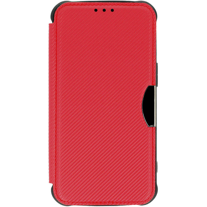 Шкіряний чохол книжка GETMAN Razor (PU) на Xiaomi Redmi 13 4G / Poco M6 4G (Red)