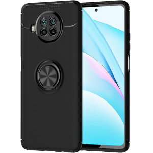 TPU чехол Deen ColorRing под магнитный держатель (opp) для Xiaomi Redmi Note 9 Pro 5G