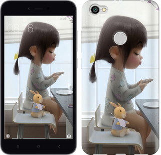 

Чохол Мила дівчинка з зайчиком для Xiaomi Redmi Note 5A Prime 636657